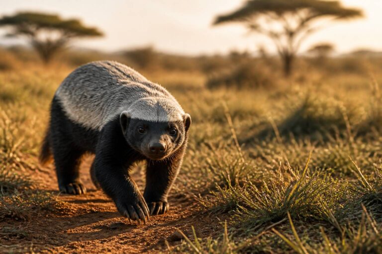 Il tasso del miele: il feroce piccolo predatore che incute timore anche ai leoni