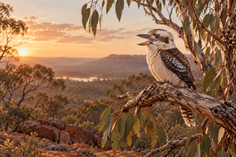 Alla scoperta del Kookaburra: l’uccello australiano dal canto unico protagonista di questo video