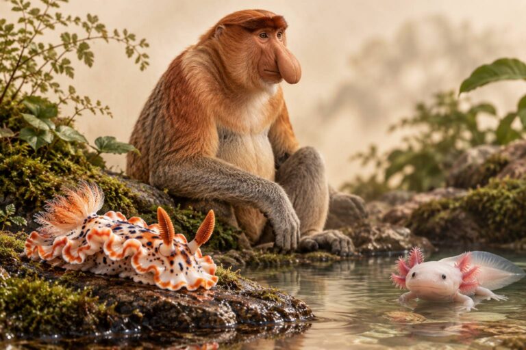 L&rsquo;evoluzione imperfetta: scopri gli animali più strani e meno affascinanti del pianeta