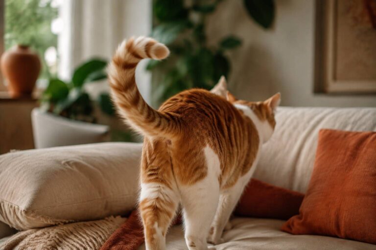 Motivi sorprendenti per cui il tuo gatto si infastidisce quando tocchi la sua coda
