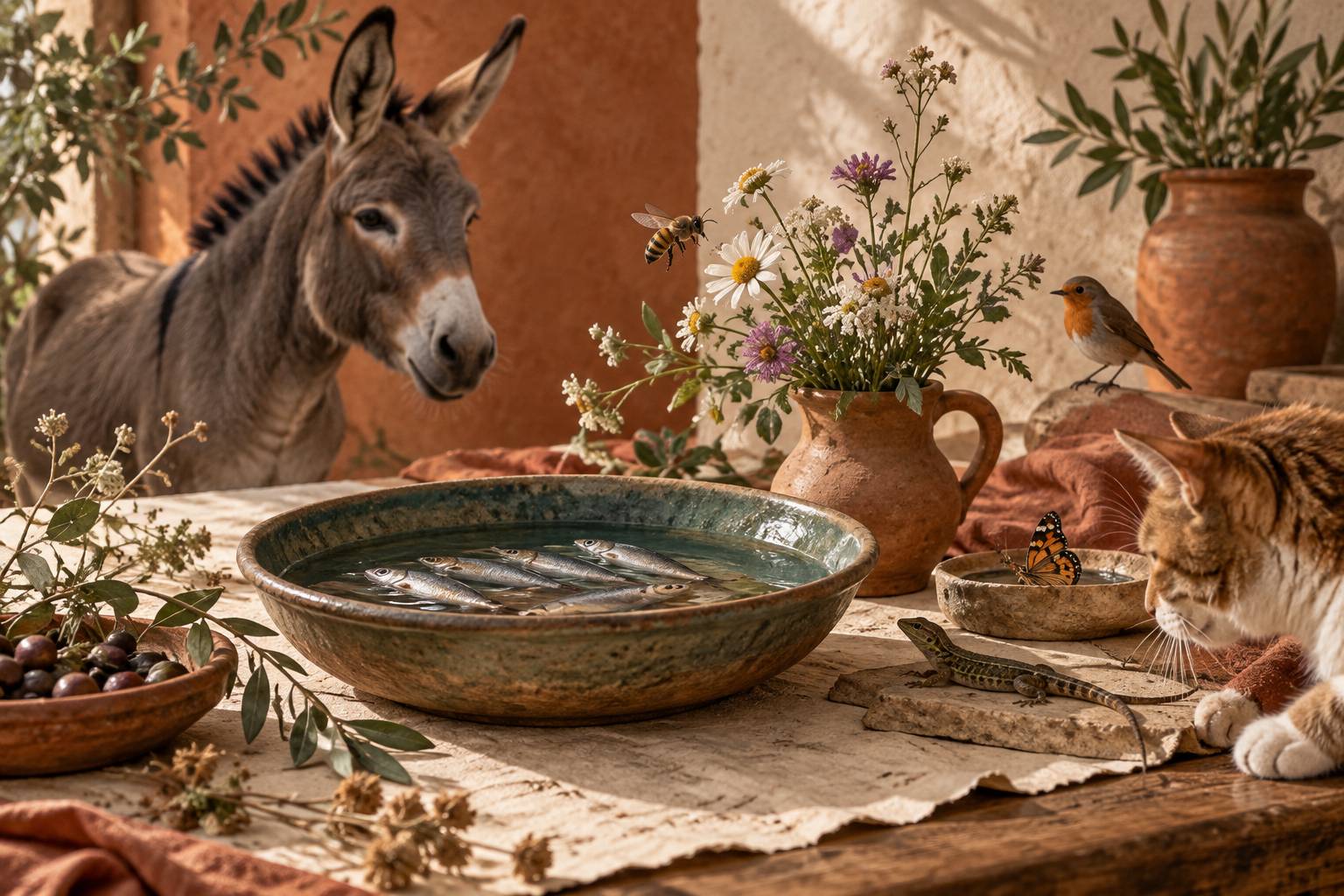 Illustration éditoriale du sujet : Scopri gli Animali che Iniziano con la Lettera A