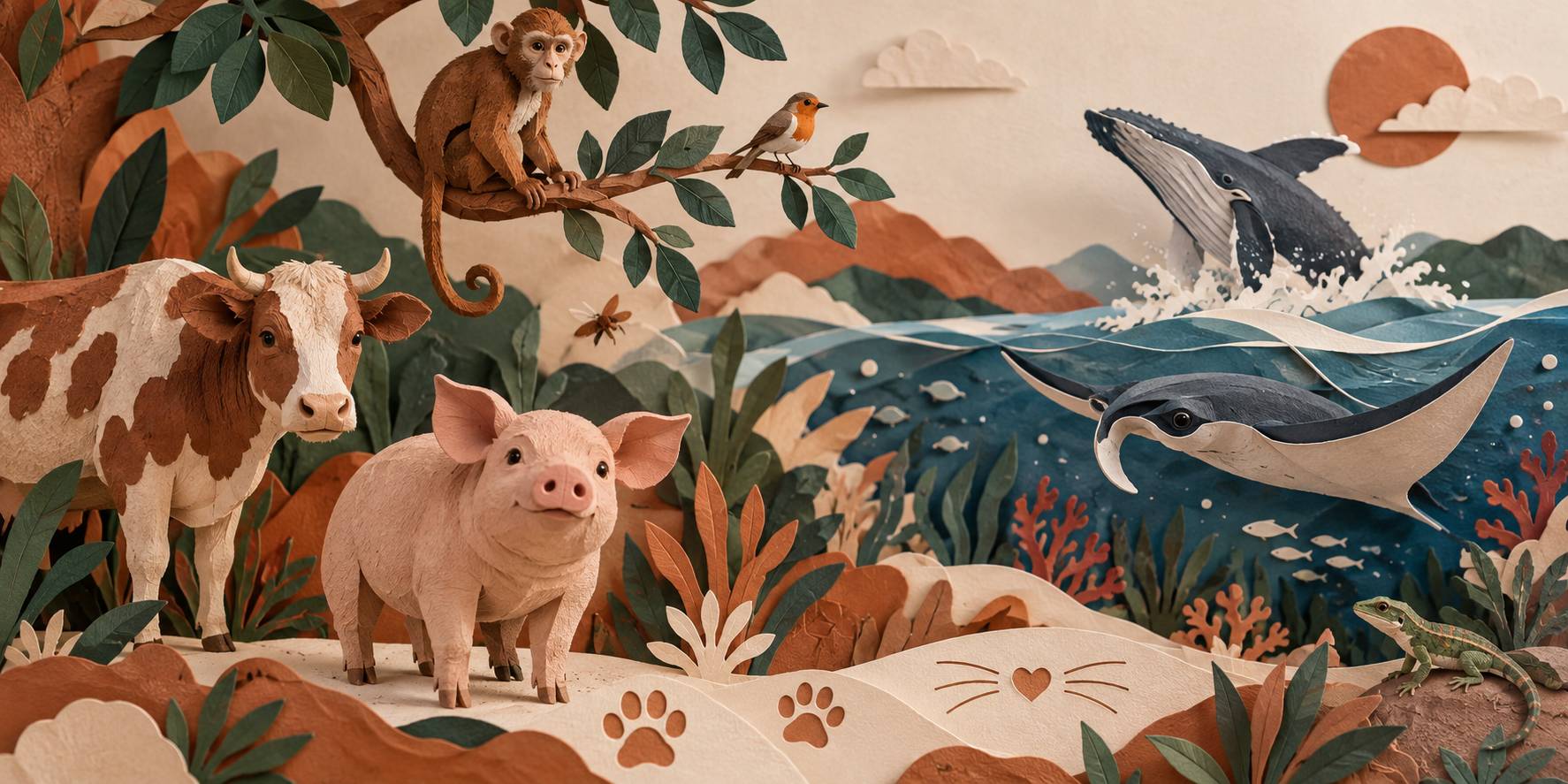 Illustration éditoriale du sujet : Scopri gli Animali che Iniziano con la Lettera M